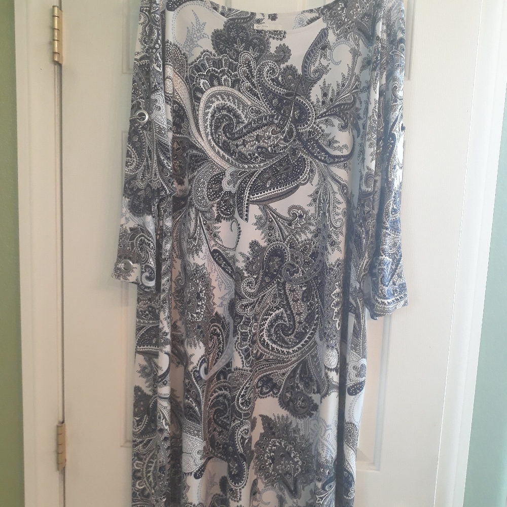 CATO Paisly print dress,  size 22/24